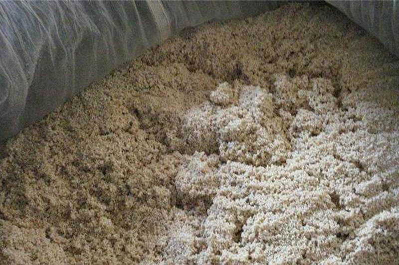 连续式炭化炉物料-豆渣